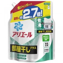 （まとめ）P＆G アリエールバイオサイエンスジェル 部屋干し用 つめかえ用 超ジャンボ 1290g 1パック【×3セット】