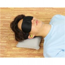 (まとめ）安眠グッズ3点セット 持ち運び用巾着袋つき 【×10セット】