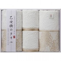 今治タオル 乙女椿のタオル フェイスタオル2P＆ウォッシュタオル2P B8121514
