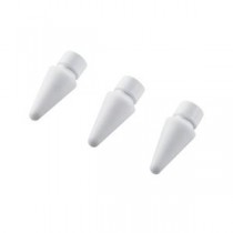 エレコム ApplePencil専用交換ペン先/第1・第2世代両対応/抵抗・摩擦感/3個入り/ホワイト P-TIPAPY01WH