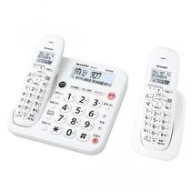 シャープ デジタルコードレス電話機 子機1台タイプ ホワイト系 JD-G57CL
