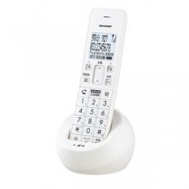 シャープ デジタルコードレス電話機(子機1台) ホワイト系 JD-S09CL-W