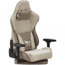 玄人志向 GALAKURO GAMING ゲーミングチェア Heimishシリーズ 座椅子タイプ ベージュ1年保証 GG-LC/HEIMISH-BG 4550139-672143 組立式