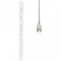 エレコム 電源タップ10個口 マグネット付 T-H0203WH
