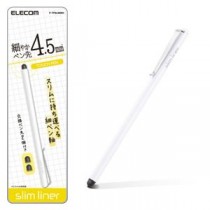 エレコム スリムタッチペン ホワイト P-TPSLIMWH