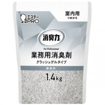 エステー 消臭力業務用 室内ゲル つめかえ1.4kg 無香