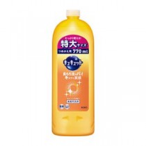 （まとめ）花王 キュキュット 詰替 770mL（×3セット）
