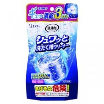 （まとめ）エステー 洗浄力 シュワッと洗たく槽クリーナー（×3セット）