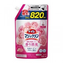 （まとめ）花王 トイレマジックリン ローズ つめかえ 820mL（×3セット）