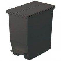 リス 棚下で使えるペダルダストボックス20L DGY ダークグレー
