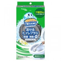 ジョンソン スクラビングバブル流せるトイレブラシ本体