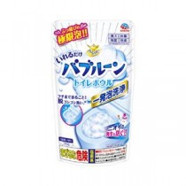 （まとめ）アース製薬 らくハピ バブルーン トイレボウル（×5セット）