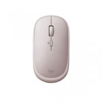 プラス 薄型 持ちハコビ マウス GY グレー