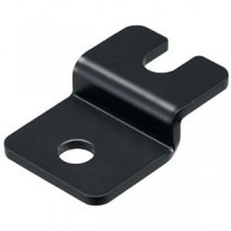 プラス 床固定金具(2個入り) L6-YK BK ブラック