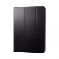 エレコム iPad 第10世代 フラップケース ソフトレザー ドローイングアングル 360度回転 TB-A22RDPLC2BK ブラック