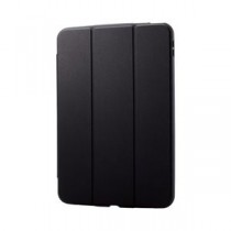エレコム iPad 第10世代 TOUGH SLIM LITE フレームカラー フラップ付き TB-A22RTSLFCBK ブラック