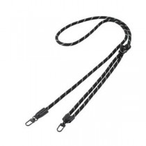 エレコム ショルダーストラップ／丸紐6mm／ブラック P-STCASDR06BK【ストラップのみケース別売り】
