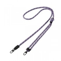 エレコム ショルダーストラップ／丸紐6mm／パープル P-STCASDR06PU【ストラップのみケース別売り】