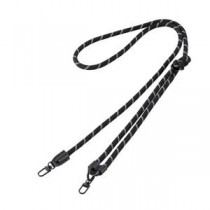 エレコム ショルダーストラップ／丸紐8mm／ブラック P-STCASDR08BK【ストラップのみケース別売り】