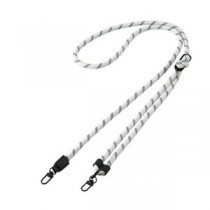 エレコム ショルダーストラップ／丸紐8mm／ホワイトグレー P-STCASDR08GY【ストラップのみケース別売り】