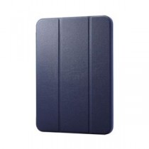 エレコム iPad 第10世代 フラップケース ハイブリッドシリコン 2アングル スリープ対応 TB-A22RWVSCHNV ネイビー
