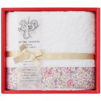 プリマロゼッタ フェイスタオル ピンク 9147-097