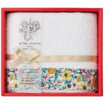 プリマロゼッタ フェイスタオル イエロー 9147-106