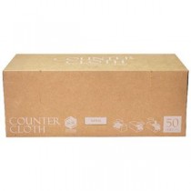 ストリックスデザイン抗菌カウンタークロス厚手 BOXタイプ グレー SA-164 1箱(50枚)