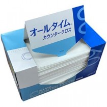 （まとめ） 東京メディカル カウンタークロス 厚口ホワイト FT-300 1パック（60枚） 【×3セット】