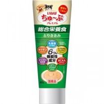 （まとめ） いなば ちゅ～ぶプレミアム とりささみ 80g （ペットフード・犬用） 【×6セット】