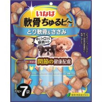 （まとめ） いなば 軟骨ちゅるビ～ とり軟骨＆ささみ 10g×7袋 （ペットフード・犬用） 【×5セット】