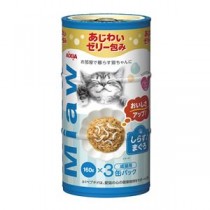 （まとめ） MiawMiaw 3P しらす入りまぐろ 480g（160g×3缶） （ペットフード・猫用） 【×5セット】