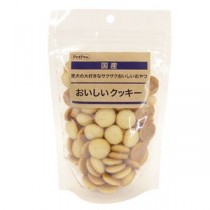 （まとめ） ペットプロ 国産おやつ おいしいクッキー 65g （ペットフード・犬用） 【×10セット】