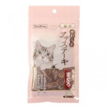 （まとめ） ペットプロ 猫用やわらかプチステーキ まぐろ 30g （ペットフード・猫用） 【×10セット】