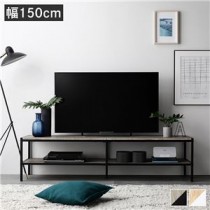レクティコシリーズ 単品 テレビボード 幅150cm ヴィンテージ モダン シンプル スチール デザイン 組立品