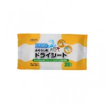 （まとめ） 流せるおそうじ用ドライシート25枚 【×5セット】