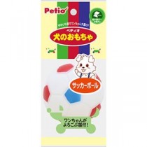 （まとめ）犬のおもちゃ サッカーボール【×5セット】 (犬用玩具)