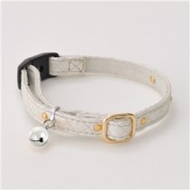 （まとめ）CAT COLLAR ゴージャスカラー シルバー【×3セット】 (猫用品/首輪)