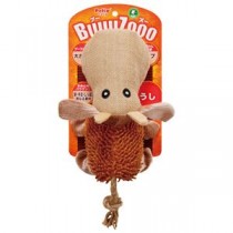 （まとめ）BuuuZooo うし【×3セット】 (犬用玩具)