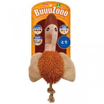 （まとめ）BuuuZooo とり【×3セット】 (犬用玩具)