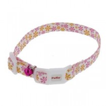 （まとめ）CAT COLLAR フラワーカラー ピンク【×5セット】 (猫用品/首輪)