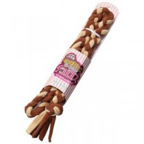 （まとめ）ロープTOY チュロス シナモン S【×3セット】 (犬用玩具)