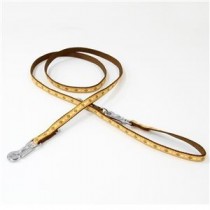 （まとめ）アーガイルリード SS オレンジ【×2セット】 (犬用品/リード)
