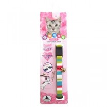（まとめ）セーフティーレインボー ブルー【×5セット】 (猫用品/首輪)