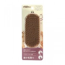 （まとめ）BS ハイラバーブラシM【×3セット】 (犬猫用品/お手入れ用品)