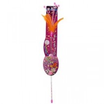 （まとめ）じゃれ猫 コイルでサンバ リオデニャネイロ【×5セット】 (猫用玩具)