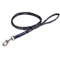 （まとめ）ペイズリーリード #10 ネイビー【×3セット】 (犬用品/リード)