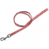 （まとめ）コットンカラクサリード #15 レッド【×3セット】 (犬用品/リード)