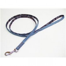 （まとめ）コットンデニムリード #10 ライトブルー【×3セット】 (犬用品/リード)