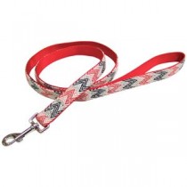 （まとめ）シェブロンリード #20 レッド【×2セット】 (犬用品/リード)